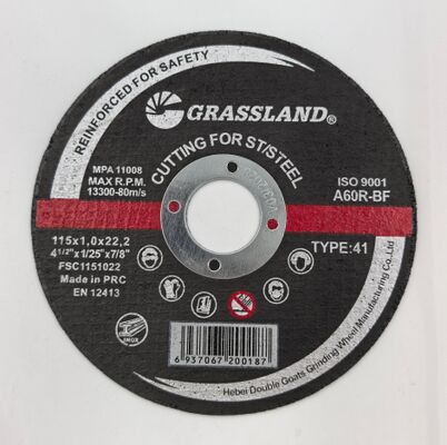 GRASSLAND 4.5 "Диски для резки из нержавеющей стали 115 x 1,0 для резки без загрязнения