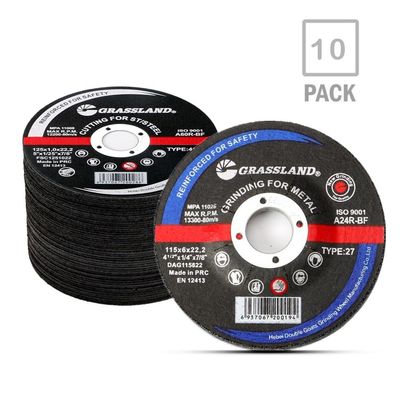 Диски металла EN 12413 115mm Inox угловой машины меля
