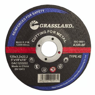 5 дюймов отрезать угловой шлифовальник тонкий режущий диск 5 "х 1/8" х 7/8" ISO