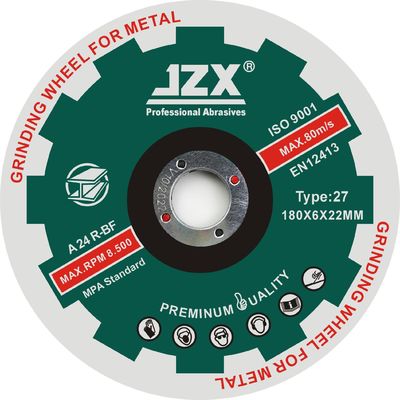 7" x 1/4" x 7/8" T27 отжали абразивный диск центра стальной