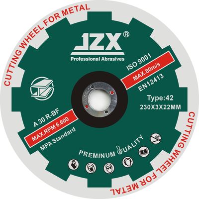 Металл T42 230x3x22.23mm/9x1/8x7/8» режа истирательное лезвие