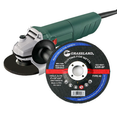 15300rpm диск металла угловой машины типа 1 100mm меля