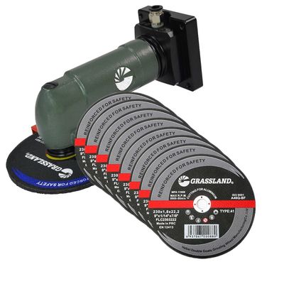 230 x 1,9 x 22.23mm окись 9 дисков угловой машины дюйма черная истирательная алюминиевая