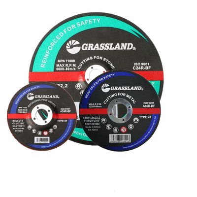 Отрезные круги 125 мм для быстрой, прямой и чистой резки нержавеющей стали и цветных металлов с использованием связующего материала на основе смолы