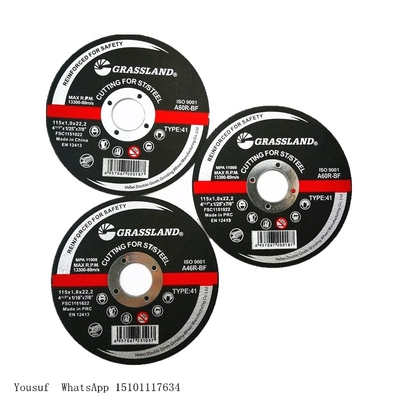 4,5&quot; 115x1x22.2mm 4 диска угловой машины 1/2 для металла
