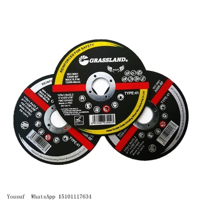 Диск 230mm x 3mm x 22.2mm вырезывания металла угловой машины 9 дюймов плоско